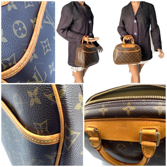 Authentic LOUIS VUITTON Monogram Trouville Bag - Picture 10 of 11